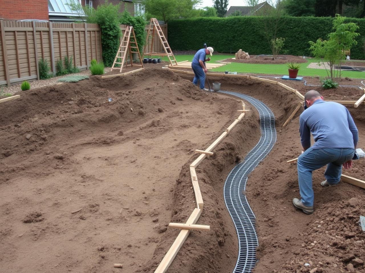 Ground Preparation and Levelling
